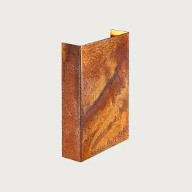 Fold 15 Wall Light Corten